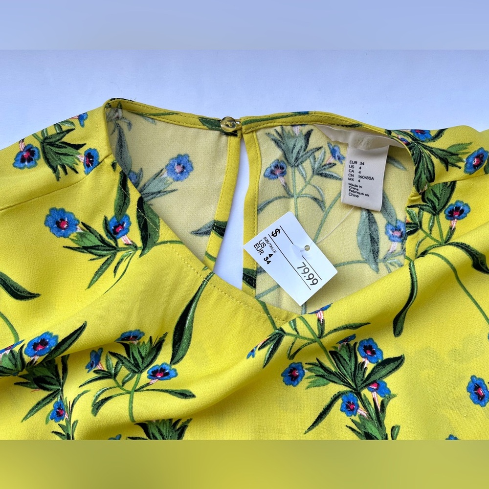 H&M | NWT Midi Floral Dress - Picture 9 of 16